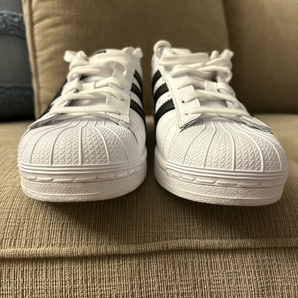 Adidas Mens Superstar White Sneakers